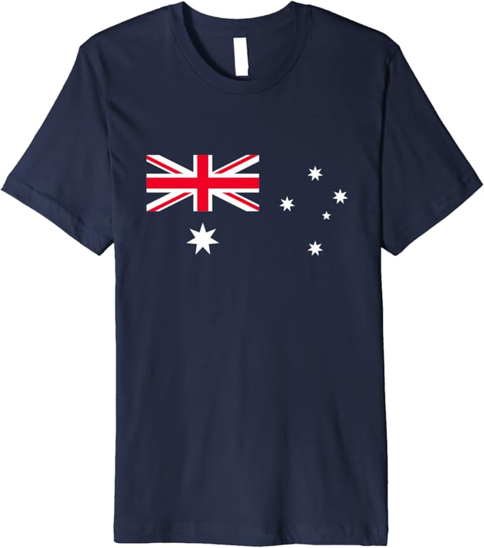Australia Flag Aussie Australian Flags Men Women Premium TShirt Clothing